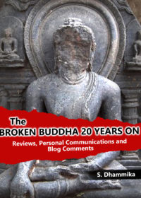The Broken Buddha Twenty Years On: Reviews, Personal Communications and Blog Comments.